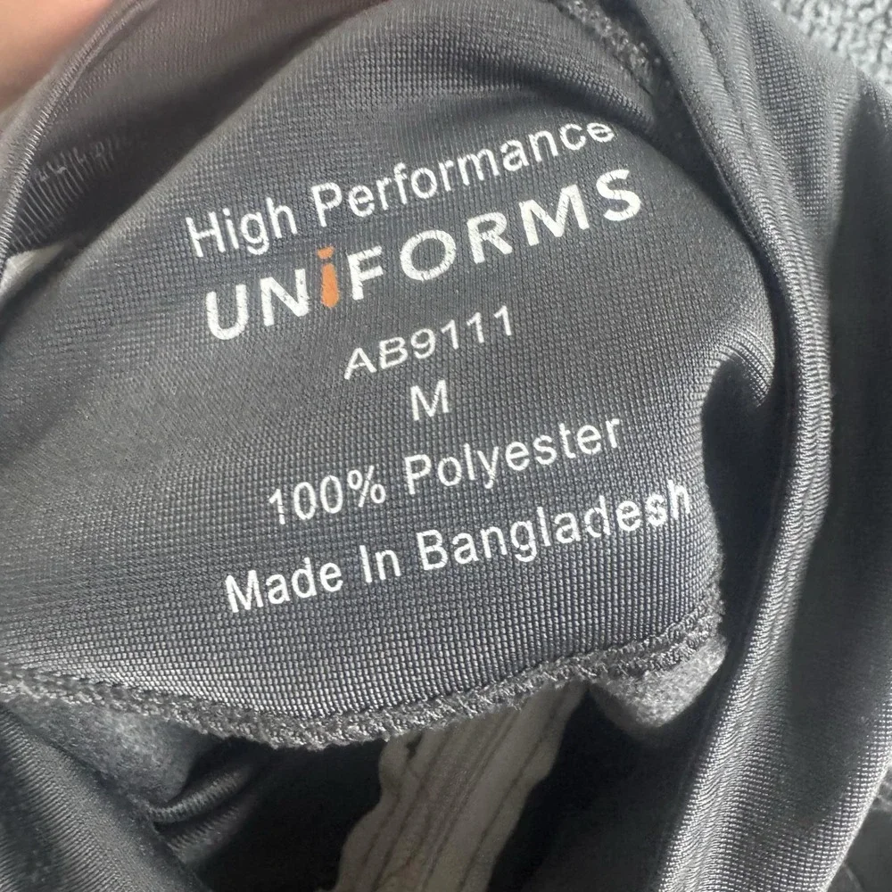 High Performance Uniforms Track Jacket Mens M Black Walgreens Employee AB9111